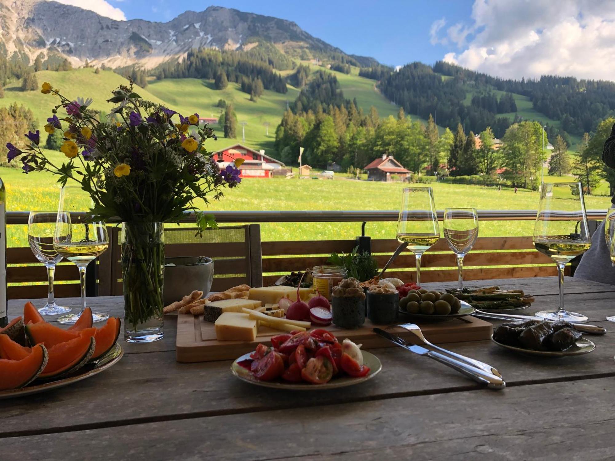 Alpin Lodges - Moderne Appartements Mit Zugang Zu 3000 Qm Spa Panoramahotel Oberjoch Бад Хинделанг Екстериор снимка